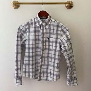 Boys Abercrombie & Fitch Button Down. Size M.